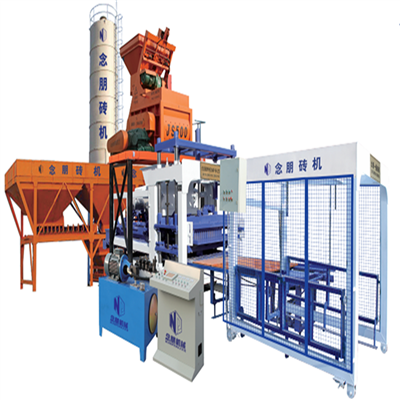 Automātiska cementa ķieģeļu izgatavošanas mašīna